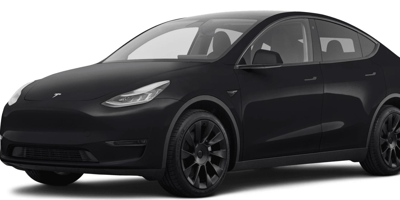 TESLA MODEL Y 2021 5YJYGDEE9MF214521 image